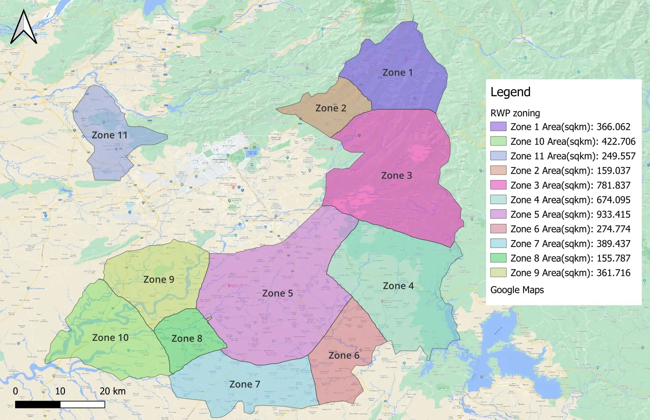 Zones